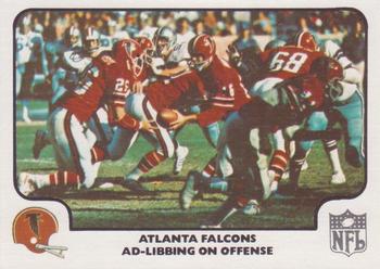 1977 Fleer Team Action #29 Ad-Libbing on Offense Front