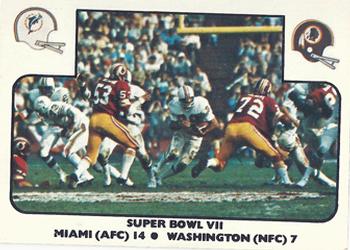1977 Fleer Team Action #63 Super Bowl VII Front