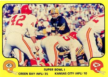 1978 Fleer Team Action #57 Super Bowl I Front