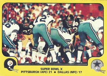 1978 Fleer Team Action #66 Super Bowl X Front