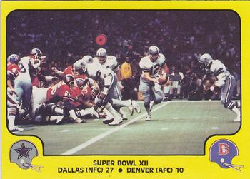 1978 Fleer Team Action #68 Super Bowl XII Front