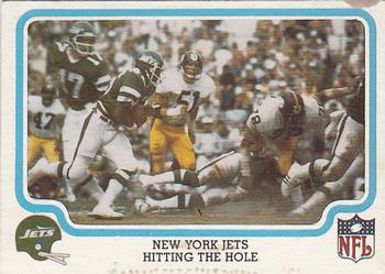 1979 Fleer Team Action #37 Hitting the Hole Front
