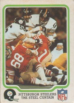 1979 Fleer Team Action #44 The Steel Curtain Front