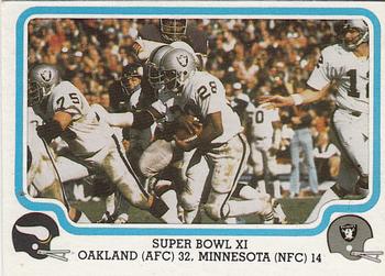 1979 Fleer Team Action #67 Super Bowl XI Front
