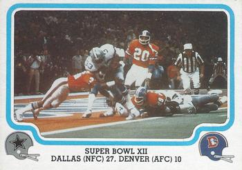 1979 Fleer Team Action #68 Super Bowl XII Front