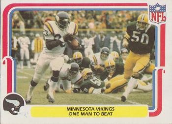 1980 Fleer Team Action #29 One Man to Beat Front
