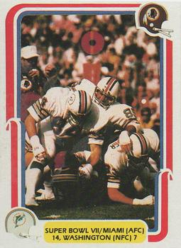 1980 Fleer Team Action #63 Super Bowl VII Front