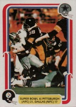 1980 Fleer Team Action #66 Super Bowl X Front