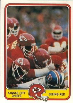 1981 Fleer Team Action #24 Seeing Red Front