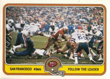 1981 Fleer Team Action #49 Follow the Leader Front