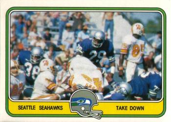 1981 Fleer Team Action #52 Take Down Front