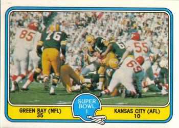 1981 Fleer Team Action #57 Super Bowl I Front