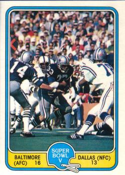 1981 Fleer Team Action #61 Super Bowl V Front