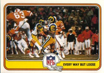 1981 Fleer Team Action #87 Every Way But Loose Front