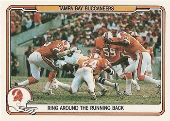 1982 Fleer Team Action #54 Ring Around the Running Back Front