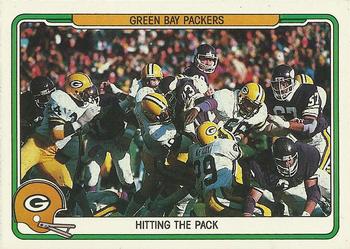 1982 Fleer Team Action #20 Hitting the Pack Front