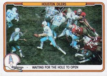 1982 Fleer Team Action #21 Waiting for the Hole to Open Front
