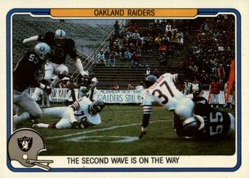 1982 Fleer Team Action #40 The Second Wave is on the Way Front