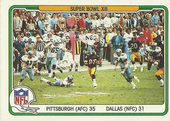 1982 Fleer Team Action #69 Super Bowl XIII Front
