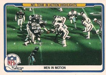 1982 Fleer Team Action #83 Men in Motion Front