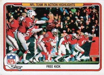 1982 Fleer Team Action #88 Free Kick Front