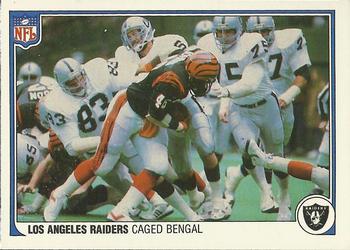 1983 Fleer Team Action #26 Caged Bengal Front