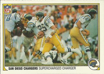 1983 Fleer Team Action #47 Supercharged Charger Front