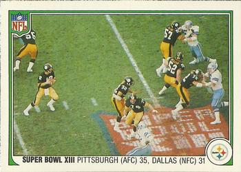 1983 Fleer Team Action #69 Super Bowl XIII Front
