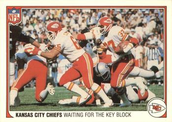 1983 Fleer Team Action #23 Waiting for the Key Block Front