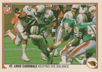 1983 Fleer Team Action #45 Keeping His Balance Front