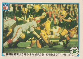 1983 Fleer Team Action #57 Super Bowl I Front