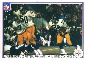 1983 Fleer Team Action #65 Super Bowl IX Front