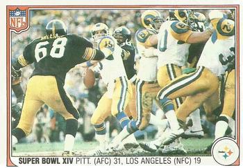 1983 Fleer Team Action #70 Super Bowl XIV Front