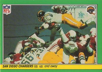 1984 Fleer Team Action #47 Up, Up, and Away Front