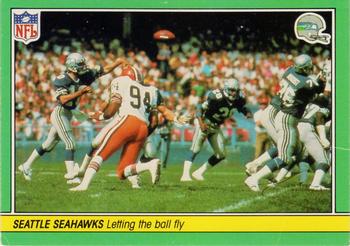 1984 Fleer Team Action #51 Letting the Ball Fly Front