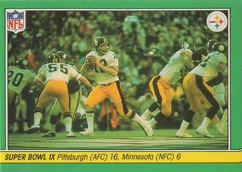 1984 Fleer Team Action #65 Super Bowl IX Front