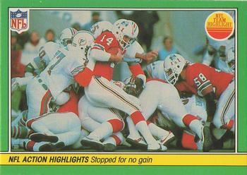 1984 Fleer Team Action #79 Stopped for No Gain Front