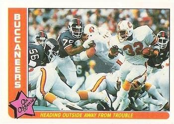 1985 Fleer Team Action #79 Heading Outside Away from Trouble Front
