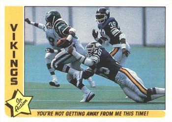 1985 Fleer Team Action #48 You're Not Getting Away from Me This Time! Front