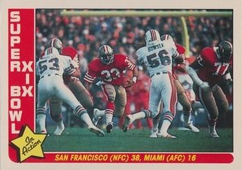 1985 Fleer Team Action #85 Super Bowl XIX Front