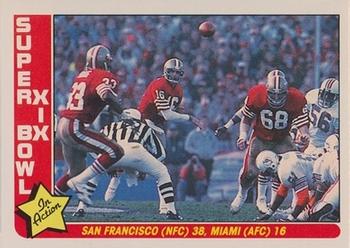 1985 Fleer Team Action #86 Super Bowl XIX Front