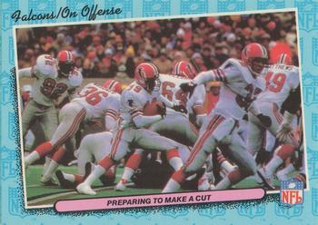 1986 Fleer Team Action #1 Preparing to Make a Cut Front