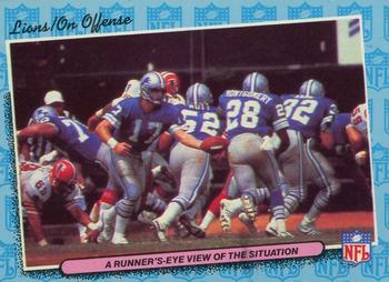 1986 Fleer Team Action #22 A Runner's-eye View of the Situation Front