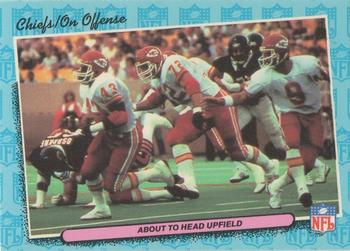 1986 Fleer Team Action #34 About to Head Upfield Front