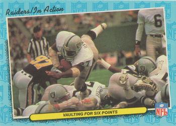 1986 Fleer Team Action #39 Vaulting for Six Points Front