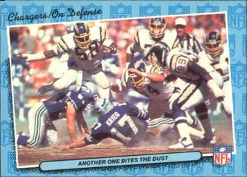 1986 Fleer Team Action #71 Another One Bites the Dust Front