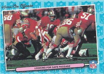 1986 Fleer Team Action #73 Looking For Safe Passage Front