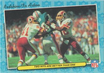 1986 Fleer Team Action #84 Two Hits are Better than One Front