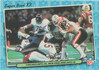 1986 Fleer Team Action #87 Super Bowl XX Front