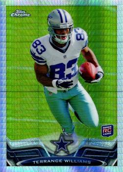 2013 Topps Chrome - Prism Refractors #101 Terrance Williams Front